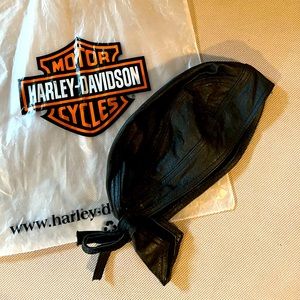 Harley-Davidson Leather Skull Cap